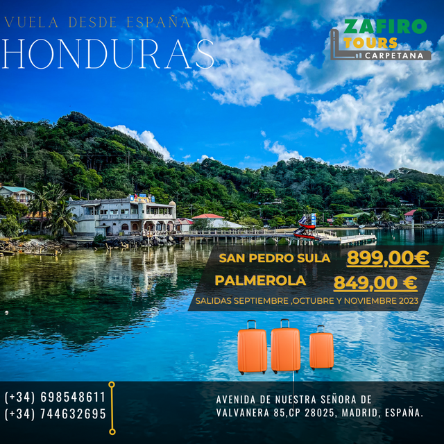 oferta viaje a Honduras